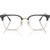 imageRayBan Rx7216 New Clubmaster Square Prescription Eyewear FramesDark Grey on Rose GoldDemo Lens