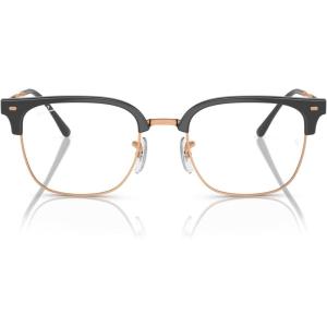imageRayBan Rx7216 New Clubmaster Square Prescription Eyewear FramesDark Grey on Rose GoldDemo Lens