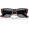 imageRayBan RB0840s Mega Wayfarer Square SunglassesHavanaBlue
