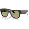 imageRayBan RB0840s Mega Wayfarer Square SunglassesHavanaBottle Green