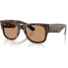 imageRayBan RB0840s Mega Wayfarer Square SunglassesHavanaBrown