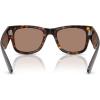 imageRayBan RB0840s Mega Wayfarer Square SunglassesHavanaLight Violet