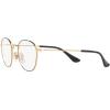 imageRayBan Kids Ry9572v Rob Round Prescription Eyewear FramesBlack on GoldDemo Lens