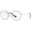 imageRayBan Kids Ry9572v Rob Round Prescription Eyewear FramesBlack on GoldDemo Lens