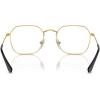 imageRayBan Ry9594v Jim Square Prescription Eyewear FramesBlack on GoldDemo Lens