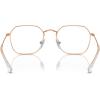 imageRayBan Ry9594v Jim Square Prescription Eyewear FramesBrown on Rose GoldDemo Lens
