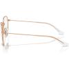 imageRayBan Ry9594v Jim Square Prescription Eyewear FramesBrown on Rose GoldDemo Lens