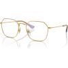 imageRayBan Ry9594v Jim Square Prescription Eyewear FramesGoldDemo Lens