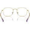 imageRayBan Ry9594v Jim Square Prescription Eyewear FramesGoldDemo Lens