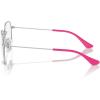 imageRayBan Ry9594v Jim Square Prescription Eyewear FramesSilverPinkDemo Lens