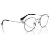 imageRayBan Kids Ry9572v Rob Round Prescription Eyewear FramesBlack on SilverDemo Lens