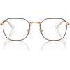 imageRayBan Ry9594v Jim Square Prescription Eyewear FramesBrown on Rose GoldDemo Lens