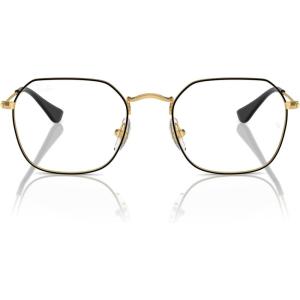 imageRayBan Ry9594v Jim Square Prescription Eyewear FramesBlack on GoldDemo Lens
