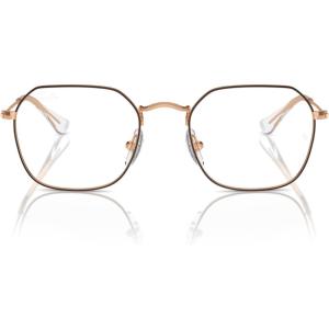 imageRayBan Ry9594v Jim Square Prescription Eyewear FramesBrown on Rose GoldDemo Lens