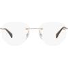 imageRayBan Womens Rx8754 Titanium Oval Prescription Eyeglass Frames