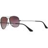 imageRayBan RB3362 Cockpit Aviator SunglassesShiny BlackGreen Gradient Mirror