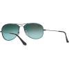imageRayBan RB3362 Cockpit Aviator SunglassesShiny BlackOrange Gradient Mirror