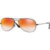 imageRayBan RB3362 Cockpit Aviator SunglassesShiny BlackOrange Gradient Mirror