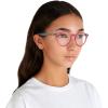 imageRayBan Kids Ry1594 Round Prescription Eyewear FramesTransparent RedDemo Lens