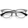 imageRayBan RX3807VM Scuderia Ferrari Collection Square Prescription Eyewear Frames Brushed Gunmetal On BlackDemo Lens 51 mm