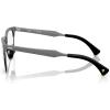 imageRayBan RX3807VM Scuderia Ferrari Collection Square Prescription Eyewear Frames Brushed Gunmetal On BlackDemo Lens 51 mm