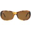 imageRayBan Womens Rb4061 Oval Sunglasses HavanaPolarized Brown 55 mm