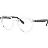 imageRayBan Kids Ry1594 Round Prescription Eyewear FramesTransparentDemo Lens
