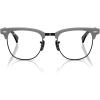 imageRayBan RX3807VM Scuderia Ferrari Collection Square Prescription Eyewear Frames Brushed Gunmetal On BlackDemo Lens 51 mm