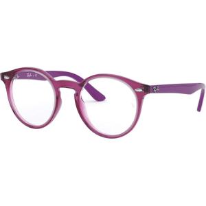 imageRayBan Kids Ry1594 Round Prescription Eyewear FramesTransparent FuchsiaDemo Lens
