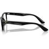imageRayBan Womens Rx7232m Scuderia Ferrari Collection Rectangular Prescription Eyewear FramesBlackDemo Lens