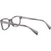imageRayBan Girls Ry1591 Square Prescription Eyeglass FramesStriped GreyDemo Lens