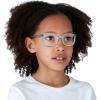 imageRayBan Girls Ry1591 Square Prescription Eyeglass FramesTransparent BlueDemo Lens