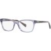 imageRayBan Girls Ry1591 Square Prescription Eyeglass FramesTransparent BlueDemo Lens