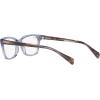 imageRayBan Girls Ry1591 Square Prescription Eyeglass FramesTransparent BlueDemo Lens