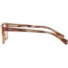 imageRayBan Girls Ry1591 Square Prescription Eyeglass FramesTransparent BrownDemo Lens