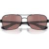 imageRayBan RB8336M Scuderia Ferrari Collection Square Sunglasses BlackPurple Mirrored Silver Polarized 58 mm