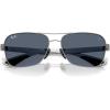 imageRayBan RB8336M Scuderia Ferrari Collection Square Sunglasses GunmetalDark Grey 58 mm