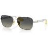 imageRayBan RB8336M Scuderia Ferrari Collection Square Sunglasses SilverGrey Gradient 58 mm