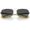 imageRayBan RB8336M Scuderia Ferrari Collection Square Sunglasses SilverGrey Gradient 58 mm