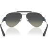 imageRayBan Rb3762m Scuderia Ferrari Collection Round SunglassesSilverGrey Gradient
