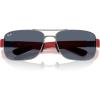 imageRayBan Rb3763m Square SunglassesGunmetalDark Grey
