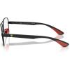 imageRayBan Rx8436m Scuderia Ferrari Collection Square Prescription Eyewear FramesMatte BlackDemo Lens