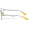 imageRayBan Rx8436m Scuderia Ferrari Collection Square Prescription Eyewear FramesSilverDemo Lens