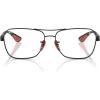 imageRayBan Rx8436m Scuderia Ferrari Collection Square Prescription Eyewear FramesMatte BlackDemo Lens