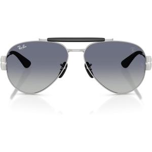 imageRayBan Rb3762m Scuderia Ferrari Collection Round SunglassesSilverGrey Gradient Blue