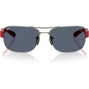 imageRayBan Rb3763m Square SunglassesGunmetalDark Grey