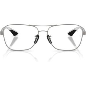 imageRayBan Rx8436m Scuderia Ferrari Collection Square Prescription Eyewear FramesGunmetalDemo Lens