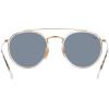 imageRayBan RB3647N Double Bridge Round SunglassesGoldBlue Polarized