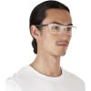 imageRayBan Rx7047 Rectangular Prescription Eyeglass FramesTransparent on BlackDemo Lens