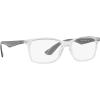 imageRayBan Rx7047 Rectangular Prescription Eyeglass FramesTransparent on GreyDemo Lens